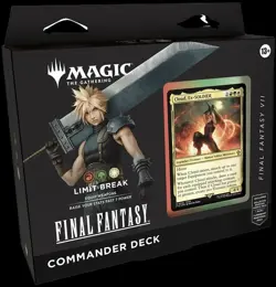 FINAL FANTASY MTG Set Of 4 Sealed Commander Decks - Image 3