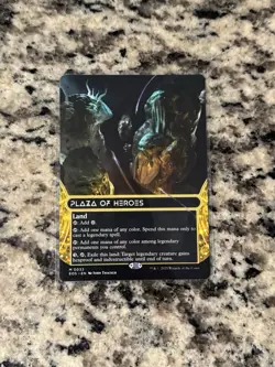 MTG Magic Plaza of Heroes 0033 Borderless Edge of Eternities Regular - Image 1