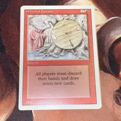 Wheel Of Fortune X1 Mtg Revised Nm - Image 1