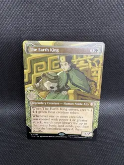 The Earth King - Showcase Non-foil (TLA 0344) MTG Avatar: The Last Airbender - Image 1