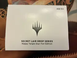 MTG Magic the Gathering Secret Lair Drop Foil Sealed HAPPY YARGLE DAY! - Image 1