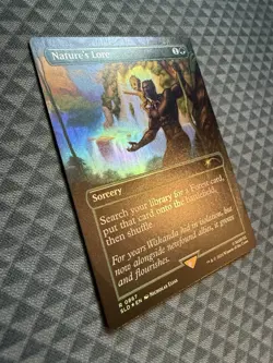 MTG Nature’s Lore #0867 Rainbow Foil Rare Secret Lair Drop Series (SLD) - Image 2