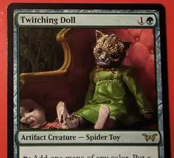 MTG - MAGIC: DUSKMOURN *TWITCHING DOLL* NM, RARE #201, REGULAR FINISH - Image 2