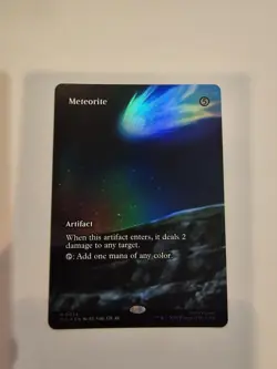 Meteorite Borderless Foil Mythic MTG Avatar The Last Airbender - Image 1