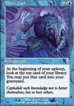 Think Tank Light Play, English Magic the Gathering MTG Odyssey - Image 1