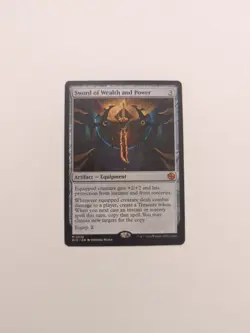 Sword of Wealth and Power Outlaws of Thunder Junction: the Big Score Regular NM - Image 1