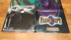 2000 MTG Magic the Gathering Planeshift Store Promo 22"x28" Poster POS - Image 4