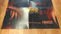 MTG Magic the Gathering Legions Store Promo 22"x28" Poster POS - Image 2