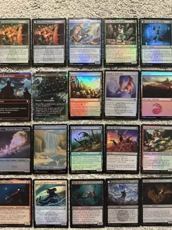 Huge Lot of 40 Foil Holo MTG Avatar The Last Airbender Cards - Image 4