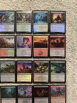 Huge Lot of 40 Foil Holo MTG Avatar The Last Airbender Cards - Image 5