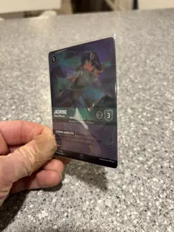 Jasmine - Desert Warrior (Enchanted) (212/204) [Ursula's Return] Near Mint Holo - Image 4