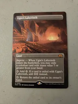 Ugin's Labyrinth (Borderless) MH3 Magic The Gathering Near Mint - Image 1