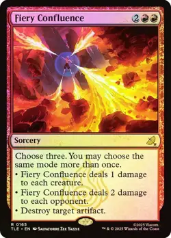 Fiery Confluence Foil Avatar: The Last Airbender NM MTG - Image 1