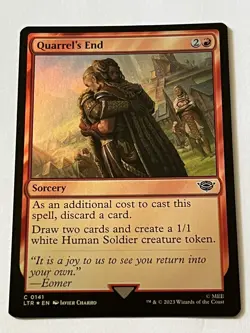 Quarrels End 141 MTG Lord of the Rings Tales of Middle Earth 2023 MT 9.0 + Foil - Image 4
