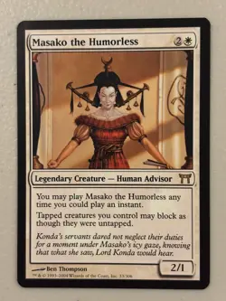Masako the Humorless Champions of Kamigawa Regular - Image 1