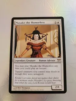 Masako the Humorless Champions of Kamigawa Regular - Image 1