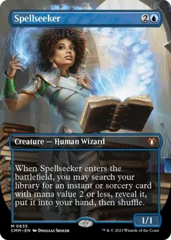 MTG Spellseeker - Borderless Commander Masters - Image 1