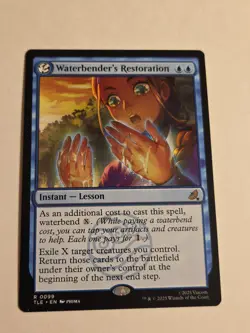 Waterbender's Restoration X1 TLE MTG Avatar: The Last Airbender Eternal - Image 1