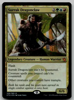 Surrak Dragonclaw M Khans of Tarkir 206 NM - Image 1