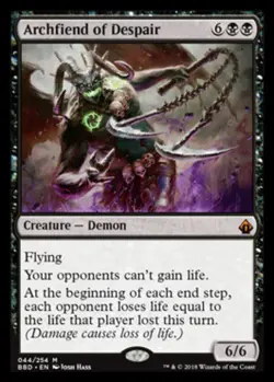 1x Archfiend of Despair Moderate Play MTG Magic - Kid Icarus - - Image 1