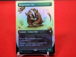 Badgermole Cub (Borderless) Avatar: The Last Airbender Foil NM - Image 1