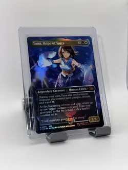 MTG, Yuna, Hope of Spira (Borderless) 571 (Chocobo Track Foil) Final Fantasy - Image 1