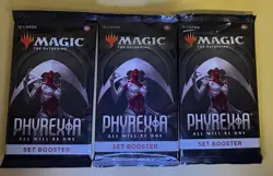 Magic the gathering MTG Lot Phyrexia Lost Caverns Ixalan (5) Set Booster packs - Image 2