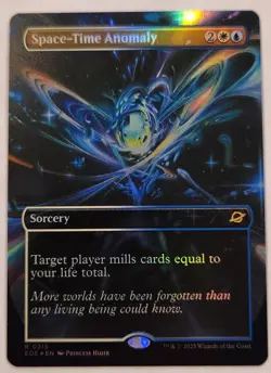 Space-Time Anomaly EOE #315 Borderless Rare Foil NM+ - Image 1