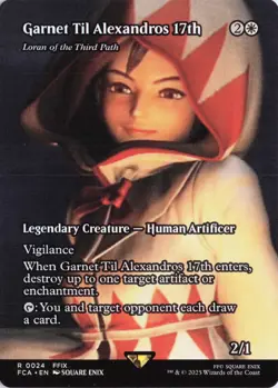 Garnet Til Alexandros 17th - Loran of the Third Path (Showcase), 24, FCA, Normal - Image 1