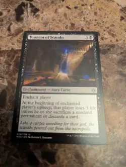 Torment of Scarabs - MTG - Hour of Devastation - Regular, NM - Image 1