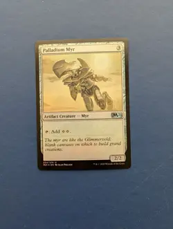 MTG Palladium Myr: Core Set 2021 FOIL #234 - EX-MT+ - Image 1