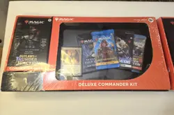 MTG Outlaws of Thunder Junction Deluxe Commander Deck Kit SET OF 4 Grand Larceny - Image 5