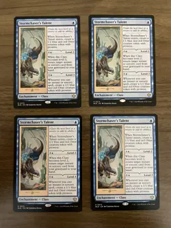 Stormchaser's Talent Bloomburrow - Light Play - LP - X4 Playset Non Foil - Image 1