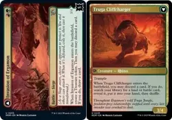 MTG - Invasion of Ergamon Truga Cliffcharger - Foil | March of the Machine - Image 1
