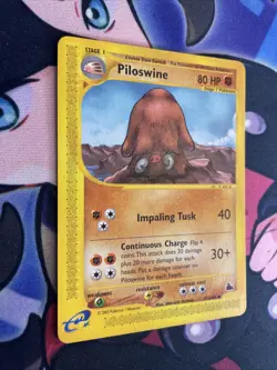 Pokemon Card - Piloswine Skyridge 43/144 Non Holo - Image 2