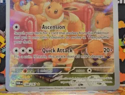 Pokemon Twilight Masquerade Eevee 188/167 Illustration Rare Full Art Alt Art NM - Image 3