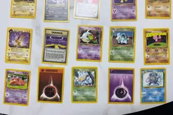 Lot of 20 Pokemon Cards Base Set including Dark Jolteon 38/82 - Image 3