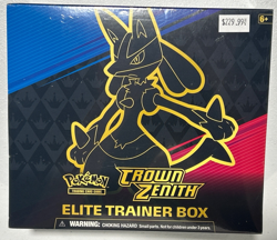 Pokemon TCG Crown Zenith Sword & Shield Elite Trainer Box ETB New Sealed In Case - Image 1