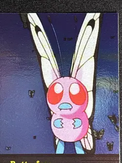 2000 Topps Pokemon Tv Animation Series 2 EP20 Bye, Bye Butterfree Holo - Image 3
