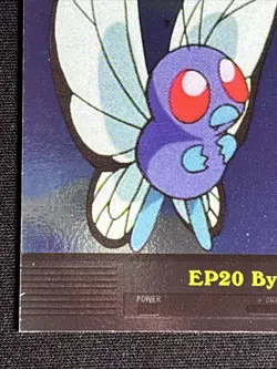 2000 Topps Pokemon Tv Animation Series 2 EP20 Bye, Bye Butterfree Holo - Image 5