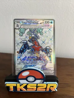 Pokemon Garchomp EX Holo Ultra Rare TCG Card Paradox Rift 219/182 - Image 1