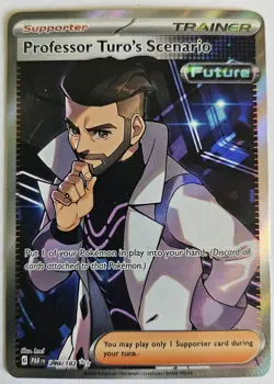 Professor Turo's Scenario 240/182 Pokemon Paradox Rift Full Art Ultra Rare NM - Image 1