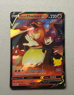 Lance's Charizard V SWSH133 SWSH: Sword & Shield Black Star Promo Pokemon Card - Image 1