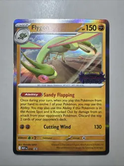 Flygon 016 Promo Pokemon Card TCG Phantasmal Flames Holo NM - Image 1