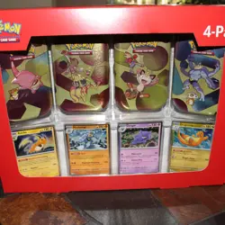 Lot of 2 Pokemon Scarlet Violet 151 Mini Tins 4 Pack Sam’s Club Exclusive NEW - Image 2