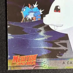 Topps Pokemon the First Movie Mewtwo Strikes Back HOLO FOIL Call To Arms 16 - Image 5