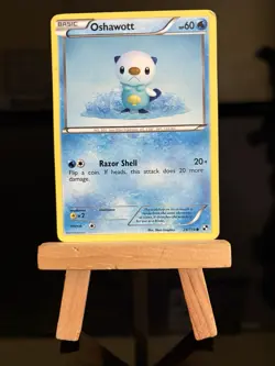 Oshawott 28/114 Black & White Regular Common MP Pokemon TCG Card - Image 1