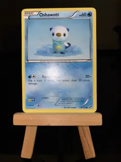 Oshawott 28/114 Black & White Regular Common MP Pokemon TCG Card - Image 4