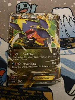 Garchomp ex #XY09 XY Black Star Promo Pokemon 2014 Ultra Rare - Image 1