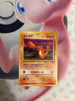 Japanese Pokemon Cards Team Rocket Charmander #004 & Charmeleon #005 1996 NM - Image 1
